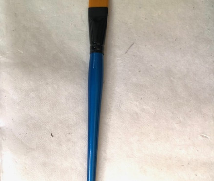 Συνθετικό πινέλο πλακέ Νο. 20 (2εκ.)